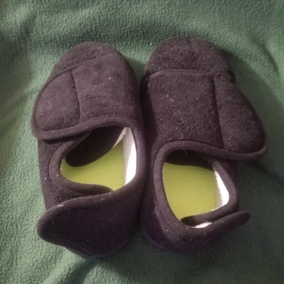 black Comfy Wraps adjustable post surgery shoes, size S / M - Picture 3 of 8
